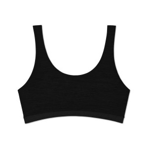 Bielizny Allbirds Trino® Bralette Damskie Czarne | PL4730GL