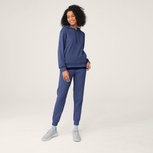 Bluza z Kapturem Allbirds R&R Damskie Niebieskie | PL4785SO