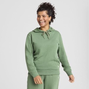 Bluza z Kapturem Allbirds R&R Damskie Zielone | PL4780PQ