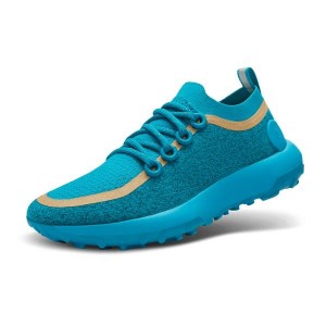 Buty Nieprzemakalne Allbirds Trailowe Runner SWT Mizzles Męskie Turkusowe | PL4244IS