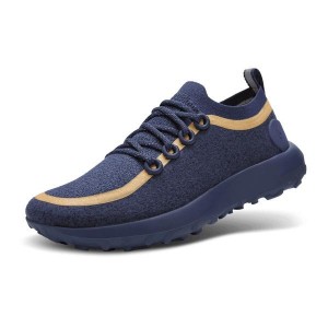 Buty Nieprzemakalne Allbirds Trailowe Runner SWT Mizzles Męskie Granatowe | PL4246YU