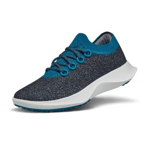 Buty Nieprzemakalne Allbirds Wełna Dasher Mizzles Damskie Niebieskie Szare | PL4704HK