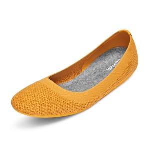 Buty Płaskie Allbirds Tree Breezers Damskie Żółte | PL4667QZ