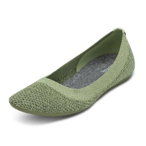 Buty Płaskie Allbirds Tree Breezers Damskie Zielone | PL4670HK