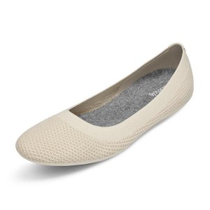 Buty Płaskie Allbirds Tree Breezers Lux Damskie Beżowe | PL4673DN