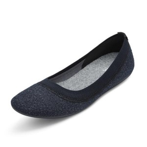 Buty Płaskie Allbirds Wełna Breezers Damskie Beżowe Czarne | PL4678GL