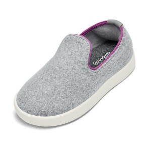 Buty Slip On Allbirds Smallbirds Wełna Loungers Dziecięce Srebrne | PL4873NB