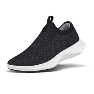 Buty Slip On Allbirds Tree Dasher Relay Męskie Czarne | PL4121MA