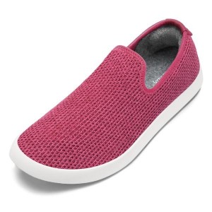 Buty Slip On Allbirds Tree Loungers Męskie Czerwone Białe | PL4106GL