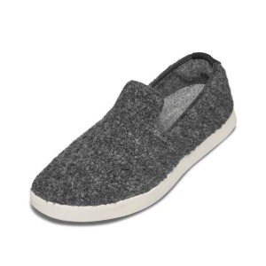 Buty Slip On Allbirds Wełna Lounger Fluffs Męskie Beżowe Szare | PL4090YU