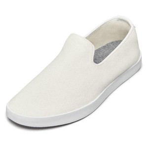 Buty Slip On Allbirds Wełna Loungers Męskie Białe | PL4093EX