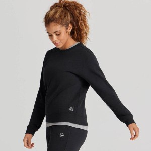 Koszule Allbirds R&R Sweat Damskie Czarne | PL4754JJ