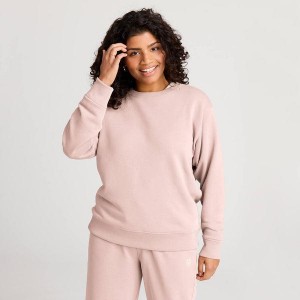 Koszule Allbirds R&R Sweat Damskie Różowe | PL4758FM