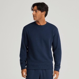 Koszule Allbirds R&R Sweat Męskie Niebieskie | PL4308FM