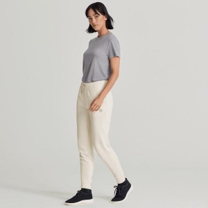 Spodnie Allbirds R&R Sweat Damskie Białe | PL4768RW