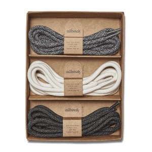 Sznurowadło Allbirds Runner Kit Damskie Szare Białe Czarne | PL4834DN