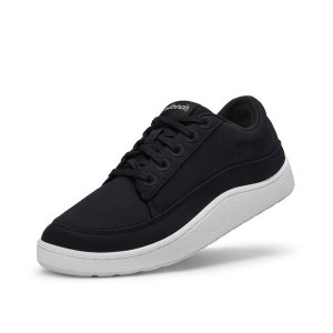 Trampki Allbirds Płócienne Pacers Damskie Czarne | PL4413DN