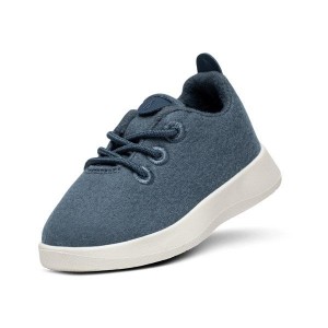 Trampki Allbirds Smallbirds Wełna Runner Dziecięce Niebieskie | PL4861AP