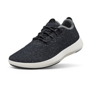 Trampki Allbirds Wełna Mizzles Damskie Szare Czarne | PL4466SO