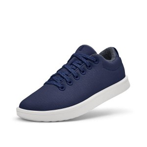 Trampki Allbirds Wełna Piper Woven Damskie Granatowe | PL4423PQ