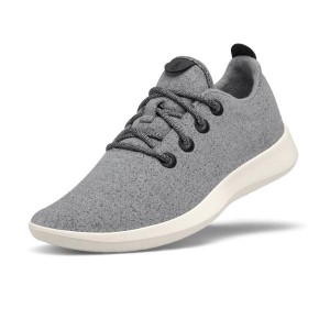 Trampki Allbirds Wełna Runner Męskie Szare Białe | PL4063YU